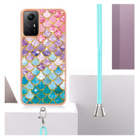 Silikónové puzdro na Xiaomi Redmi Note 12S 4G Electroplating IMD Colorful Scales