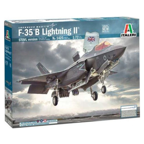 Italeri Model Kit lietadlo 1425 F-35 B Lightning II Stovl version 1:72