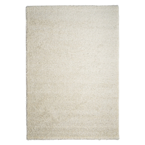 Kusový koberec Efor Shaggy 2137 Cream - 120x170 cm Mono Carpet