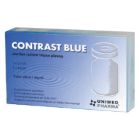 CONTRAST BLUE očný roztok 0,5ml + kanyla 1set