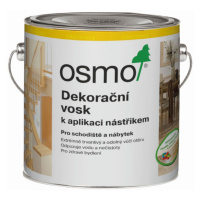 OSMO Dekoračný vosk na aplikáciu striekaním 2,5 l 3085 - bezfarebný hodvábny polomat
