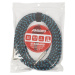 Amumu Woven Instrument Cable Blue Angled 5 m