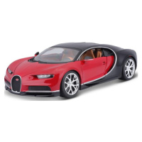 Bburago 1:18 Plus Bugatti Chiron black/red