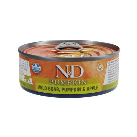 N&D CAT WILD BOAR, PUMPKIN & APPLE 70 GR