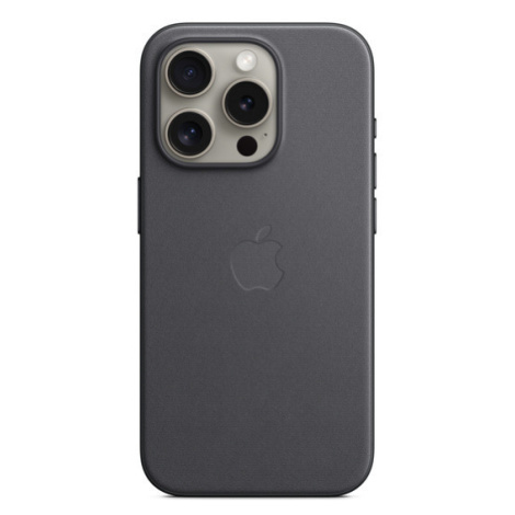 iPhone 15 Pre FineWoven Case MS - Black Apple