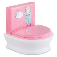 Splachovací záchod Interactive Toilet Mon Grand Poupon Corolle pre 36-42 cm bábiku