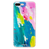 Odolné silikónové puzdro iSaprio - Abstract Paint 04 - iPhone 7 Plus