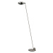 Lumina Elle 1 LED stojacia lampa H 180cm 3000K nikel