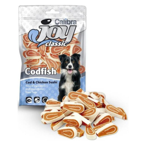 Calibra Joy Dog Classic Cod & Chicken Sushi 80g NEW