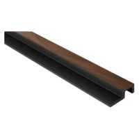 Obkladová lamela pravé ukončenie Fineza Slat Large Dark oak 270X2,3 cm SLAT03DOR