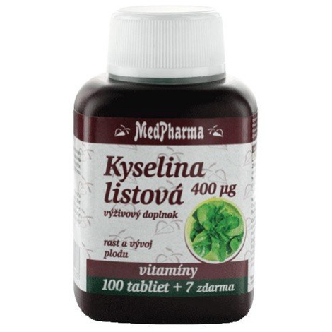 MedPharma Kyselina listová 107 tabliet