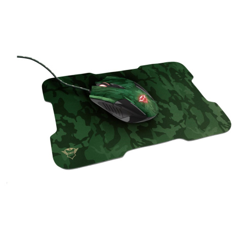 TRUST herný Myš s podložkou GXT 781 Rixa Camo Gaming Mouse & Mouse Pad