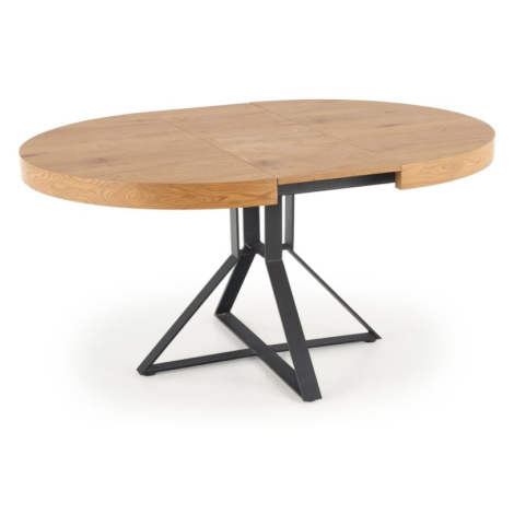 Jedálenský rozkladací stôl Mercy 120/160 cm dub remeselný zlatý Halmar