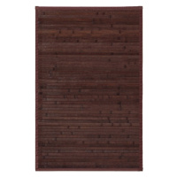 Tmavohnedý bambusový koberec 60x90 cm – Casa Selección