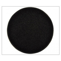 Eton černý koberec kulatý - eton čierny koberec guľatý