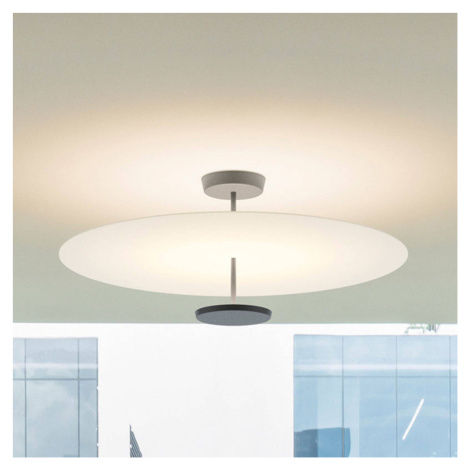 Vibia Flat stropné LED svetlo 2-pl. Ø 90 cm biele