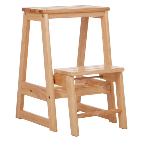 Stolička z kaučukového dreva v prírodnej farbe Tropical Hevea – Premier Housewares