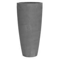 Kvetináč Dax, farba sivá, viac veľkostí - PotteryPots Velikost: XL - v. 100 cm, ⌀ 47 cm