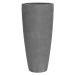 Kvetináč Dax, farba sivá, viac veľkostí - PotteryPots Velikost: XL - v. 100 cm, ⌀ 47 cm