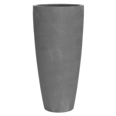 Kvetináč Dax, farba sivá, viac veľkostí - PotteryPots Velikost: XL - v. 100 cm, ⌀ 47 cm Pottery Pots