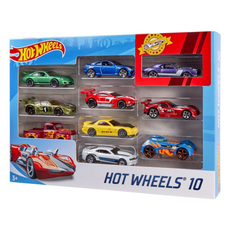 MATTEL Hot Wheels Angličák 10 ks