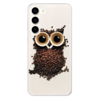 Odolné silikónové puzdro iSaprio - Owl And Coffee - Samsung Galaxy S23+ 5G