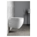 ISVEA - INFINITY CLEANWASH závesná WC misa Rimless, integrovaný ventil a bidetová spŕška 36,5x53