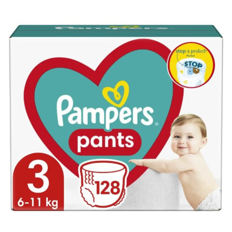 PAMPERS Pants S3, 6-11kg 128 ks