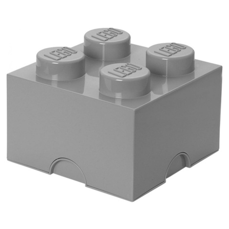 LEGO® Úložný box 25 x 25 x 18 cm Světle šedý