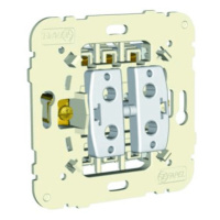 Ovládač žalúzií tlačidlový 10A/250V el.blok. (PS) - prístroj LOGUS90 mec 21 (EFAPEL)