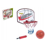 Basketbalový kôš + lopta s pumpičkou 49,5x41,5x4cm