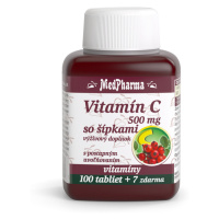 MEDPHARMA Vitamín C 500 mg so šípkami 107 tabliet