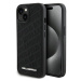 Kryt Karl Lagerfeld KLHCP15SPQKPMK iPhone 15 6.1" black hardcase Quilted K Pattern (KLHCP15SPQKP