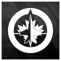 Drevené logo - Winnipeg Jets