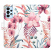 Flipové puzdro iSaprio - Pink Flowers 02 - Samsung Galaxy A33 5G