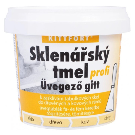 Kittfort Sklenárský tmel Profi 700 g červený