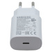 Nabíjací adaptér Samsung EP-TA800EWE USB-C 25W, Biely