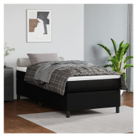 vidaXL Rám na boxspring posteľ, čierny 90x200 cm, umelá koža