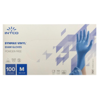 Intco Synmax hybrid medicínske rukavice bez púdru M, 100ks