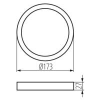 SP FRAME N 12W-R Montážny rámček (starý kód 30383)