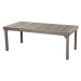 DEOKORK Hliníkový stôl FLORENCIE 200/320 cm (šedo-hnedá)