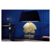 LuxD 27658 Dizajnová stolová lampa Rashid čierno-zlatá