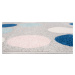 TA Modro-sivý bodkovaný koberec Royal Rozmer: 180x260 cm