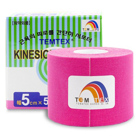 TEMTEX Tejpovacia páska ružová 5 cm x 5 m