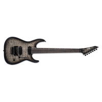 ESP LTD M-1007B QM Charcoal Burst Satin