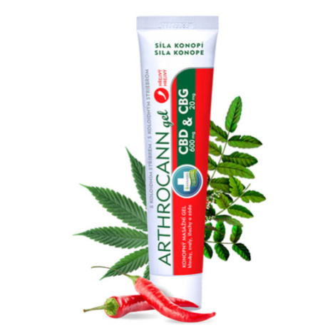 Annabis Arthrocann hrejivý gél na kĺby, svaly, šľachy CBD+CBG 75 ml