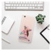Odolné silikónové puzdro iSaprio - Kissing Mom - Brunette and Girl - Xiaomi Redmi 4A