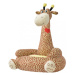 Detské kreslo plyš Dekorhome Žirafa,Detské kreslo plyš Dekorhome Žirafa