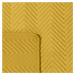 domtextilu.sk Obojstranný prešívaný prehoz na posteľ žltej farby Šírka: 220 cm | Dĺžka: 240 cm 2