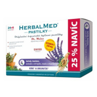 HERBALMED Pastilky pri prechladnutí 30 pastiliek